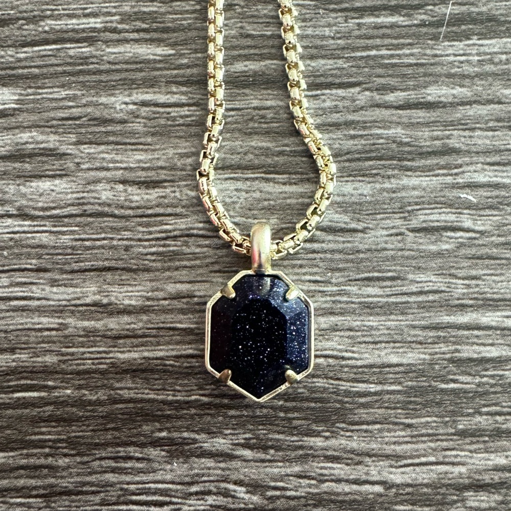 Kendra Scott Teo Gold Necklace